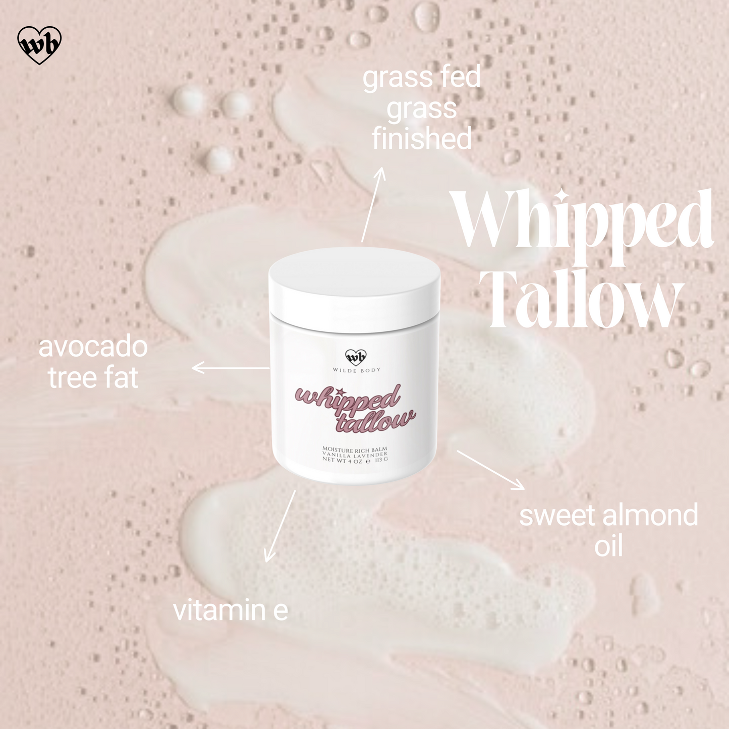 Whipped Tallow Cream – Deep Hydration for Radiant Skin