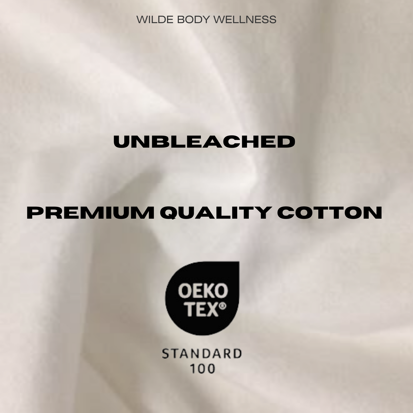 Cotton flannel for castor oil packs